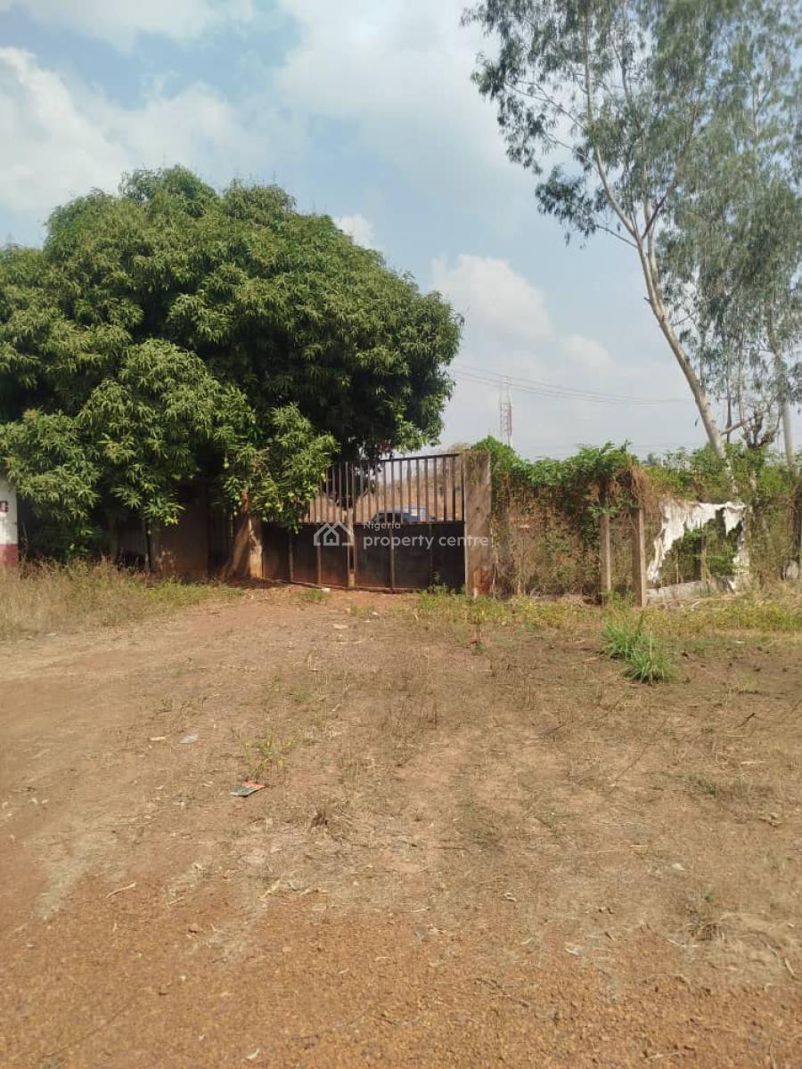5000sqm Land Fenced & Gated with C of O, Airport Road, Emene, Enugu, Enugu, Mixed-use Land for Sale