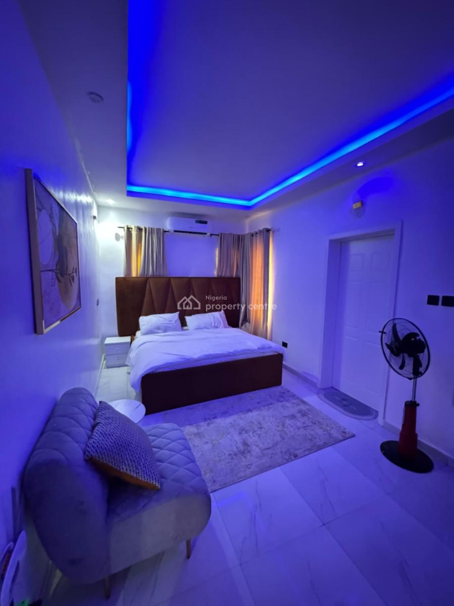 Fully Furnished and Serviced 2 Bedrooms Apartment, Chevron, Lekki, Lagos, Flat / Apartment for Rent