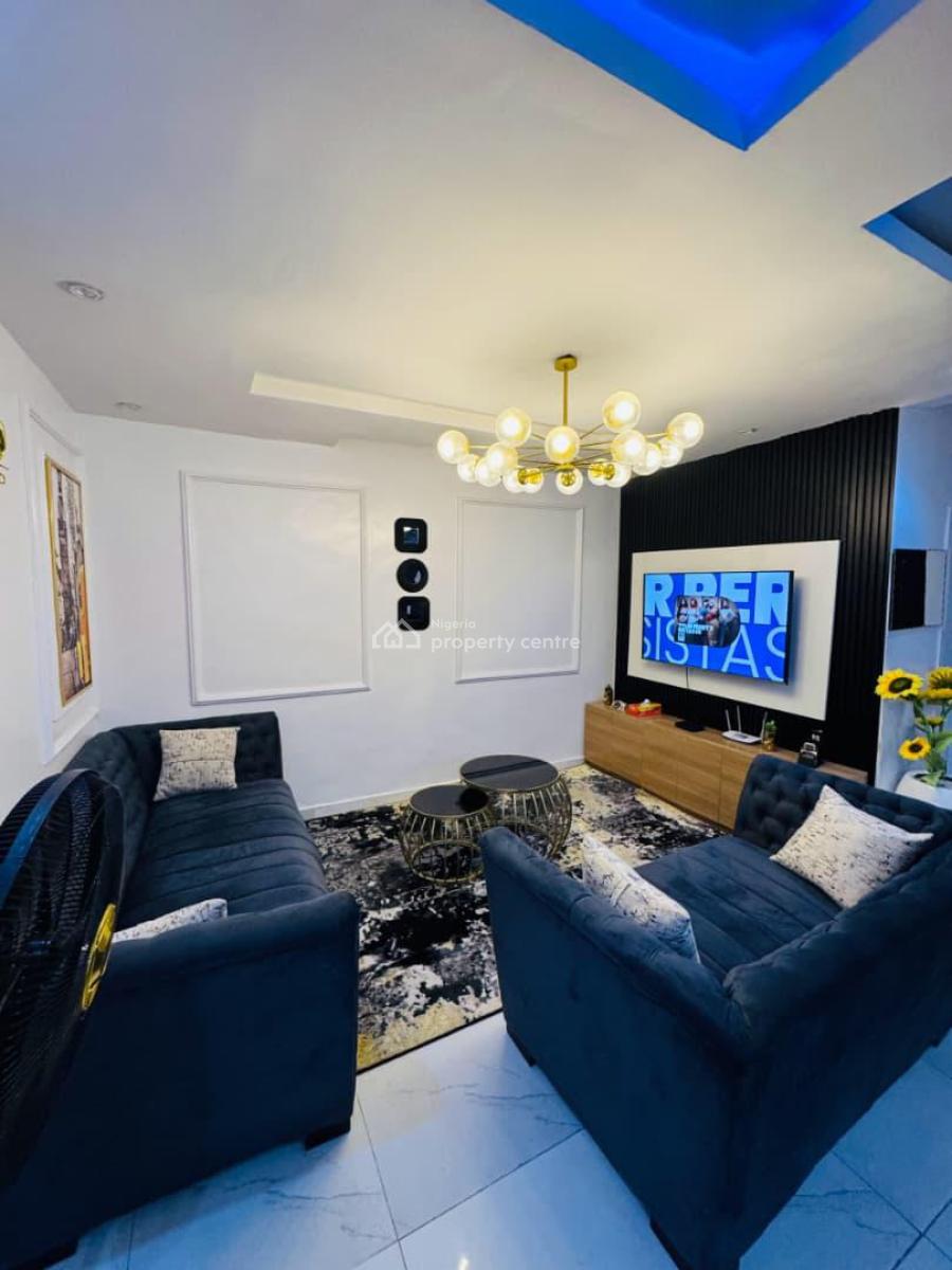Fully Furnished and Serviced 2 Bedrooms Apartment, Chevron, Lekki, Lagos, Flat / Apartment for Rent