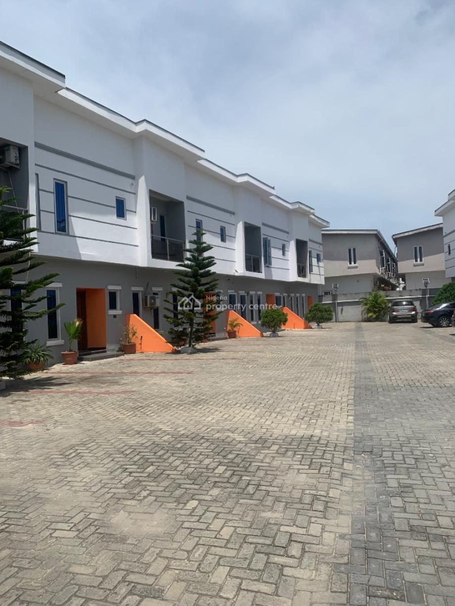 Luxury 3 Bedroom Terrace Duplex, Orchid Road By Eleganza Bus Stop, Lekki Phase 2, Lekki, Lagos, Flat / Apartment for Rent