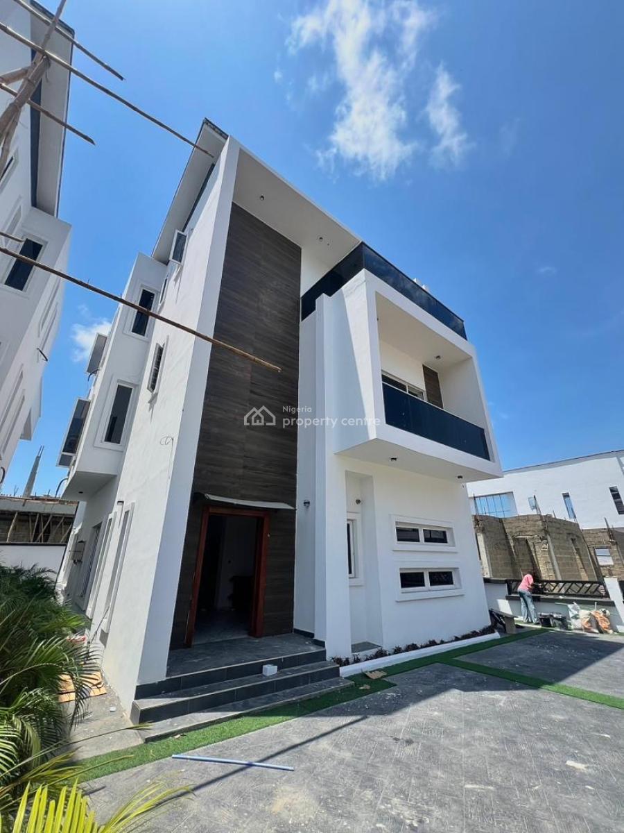 Luxury 5 Bedroom Fully Detached + Bq in a Secure Estate, Chevron Drive, Lekki, Lagos, Detached Duplex for Sale