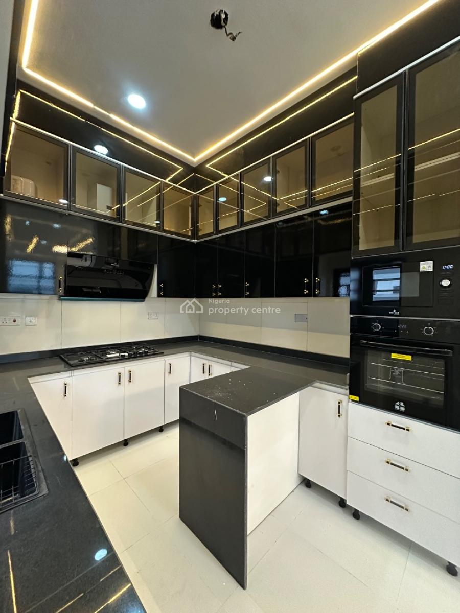 Fully Furnished 4 Bedroom Semi Detached Duplex & Bq, Ikota, Lekki, Lagos, Semi-detached Duplex for Rent