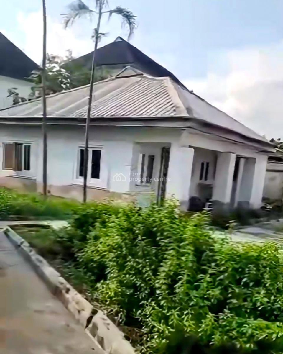 3 Bedroom Bungalow Office Space with a Mini Warehouse on a Major Road, Eliozu, Port Harcourt, Rivers, Office Space for Rent