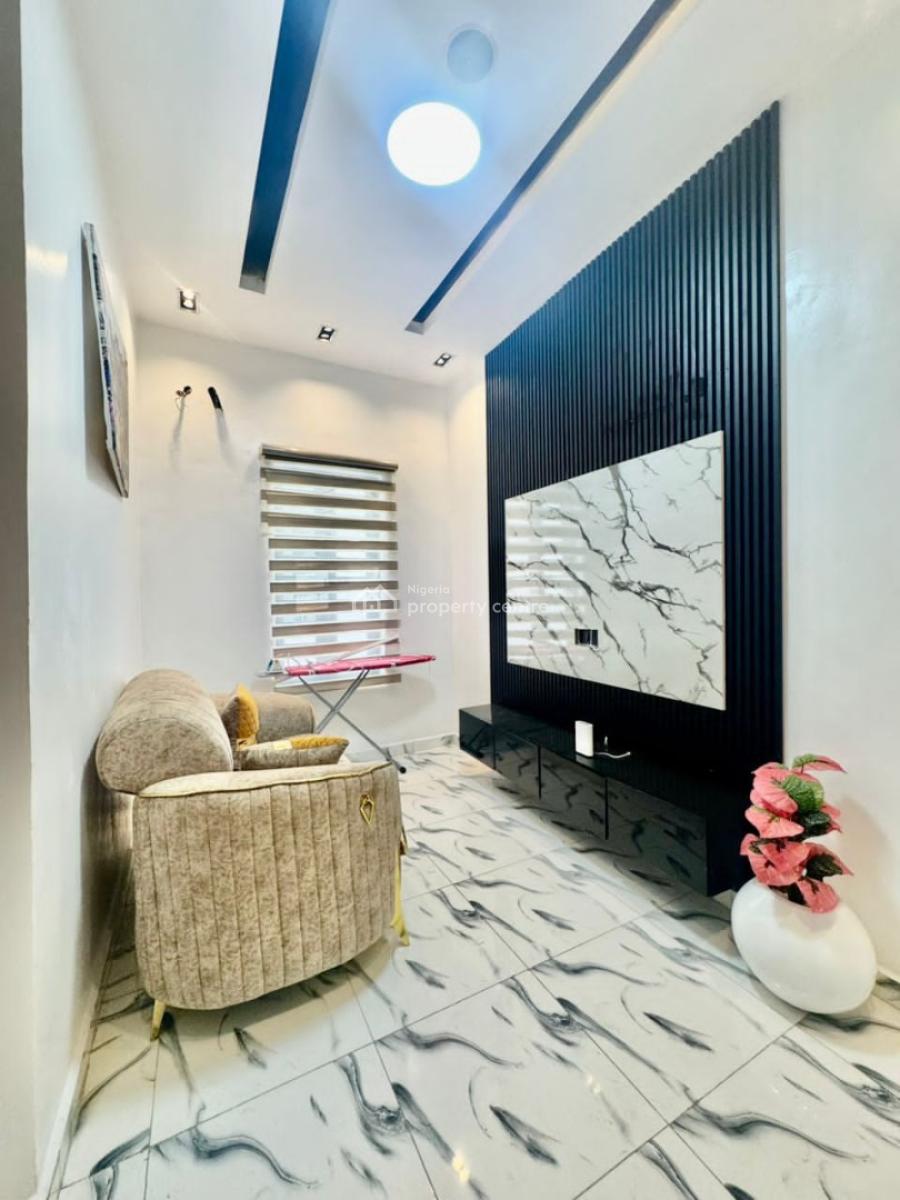 Furnished 4bedroom with Bq Secured Estate, Ajah, Lagos, Semi-detached Duplex for Rent