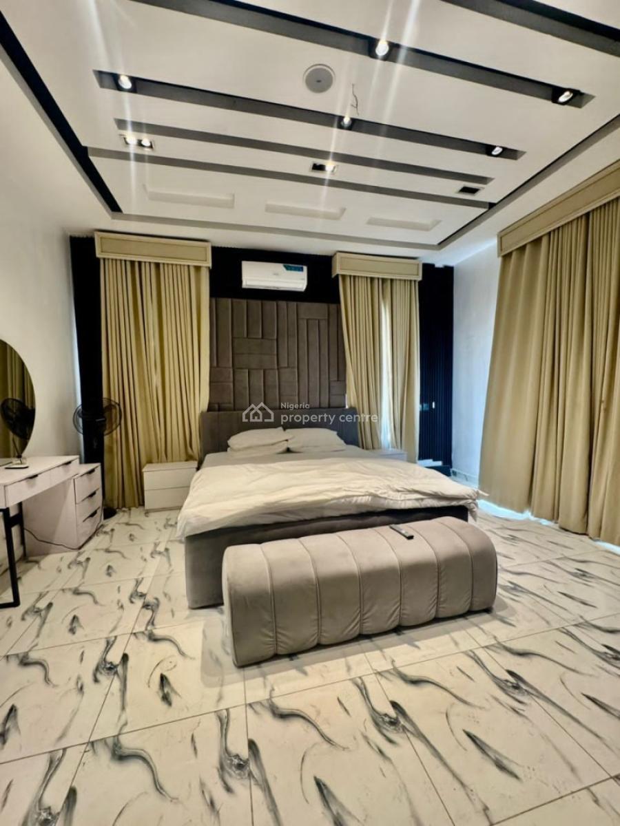 Furnished 4bedroom with Bq Secured Estate, Ajah, Lagos, Semi-detached Duplex for Rent