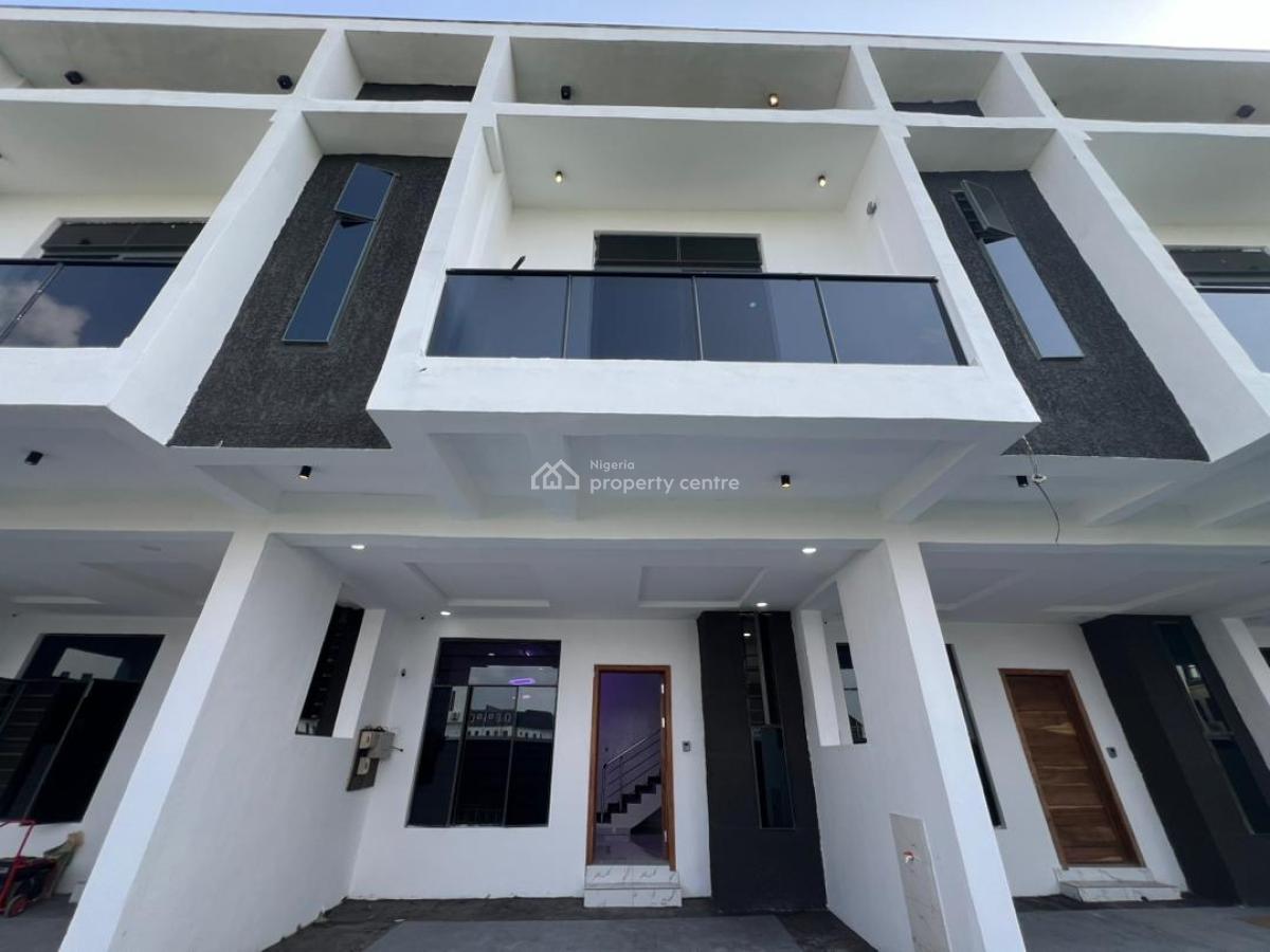 3 Bedroom Terrace Duplex with Bq Suitable for Mortgage, Ajah, Lagos, Terraced Duplex for Sale