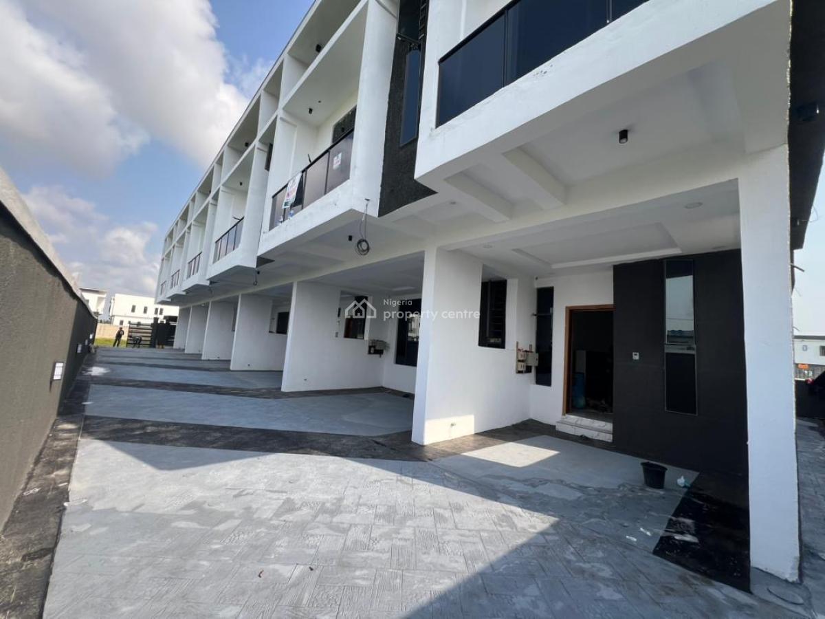 3 Bedroom Terrace Duplex with Bq Suitable for Mortgage, Ajah, Lagos, Terraced Duplex for Sale