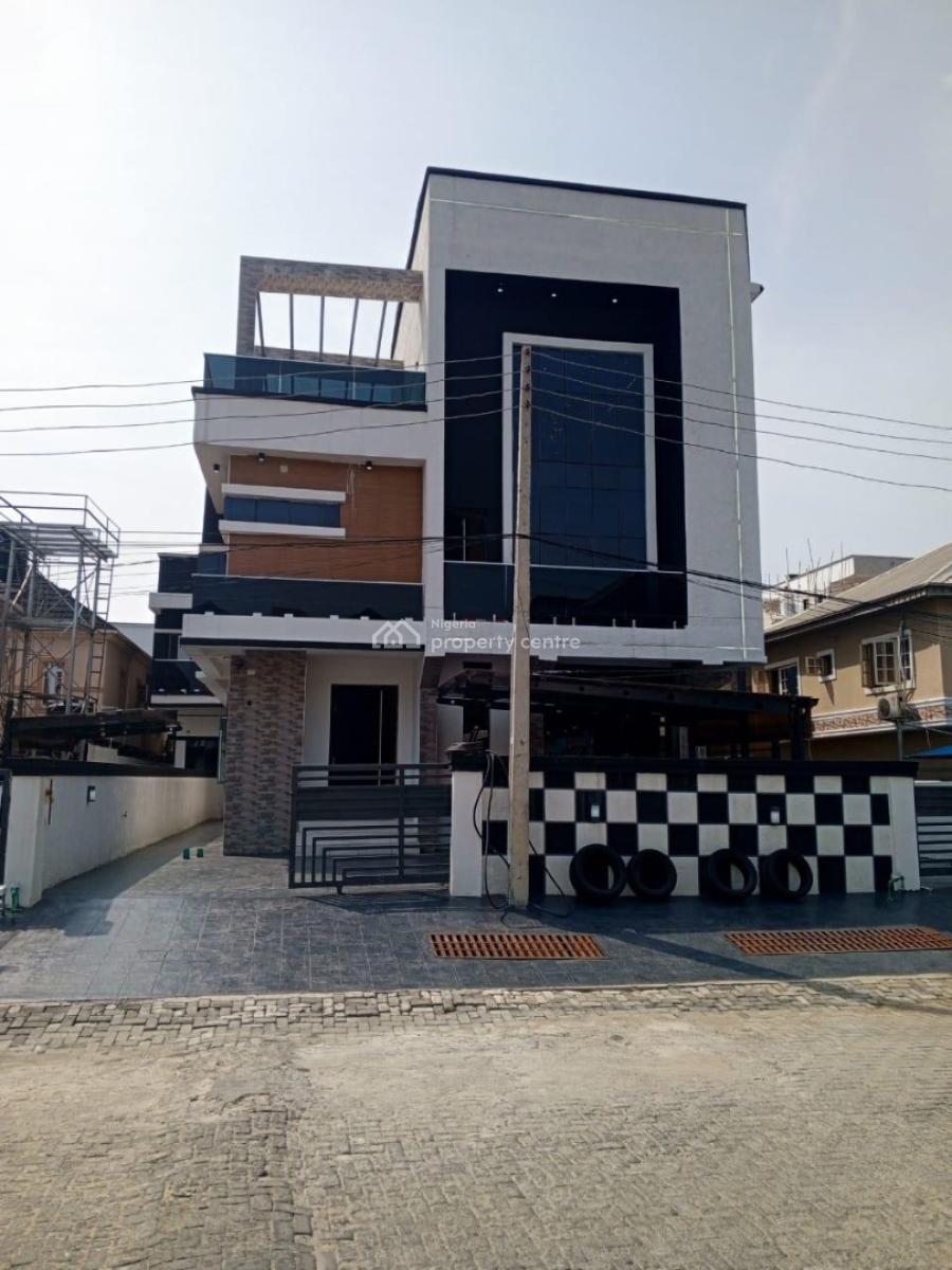 Luxury 5 Bedroom Detached House + Bq, Chevron, Lekki, Lagos, Detached Duplex for Sale