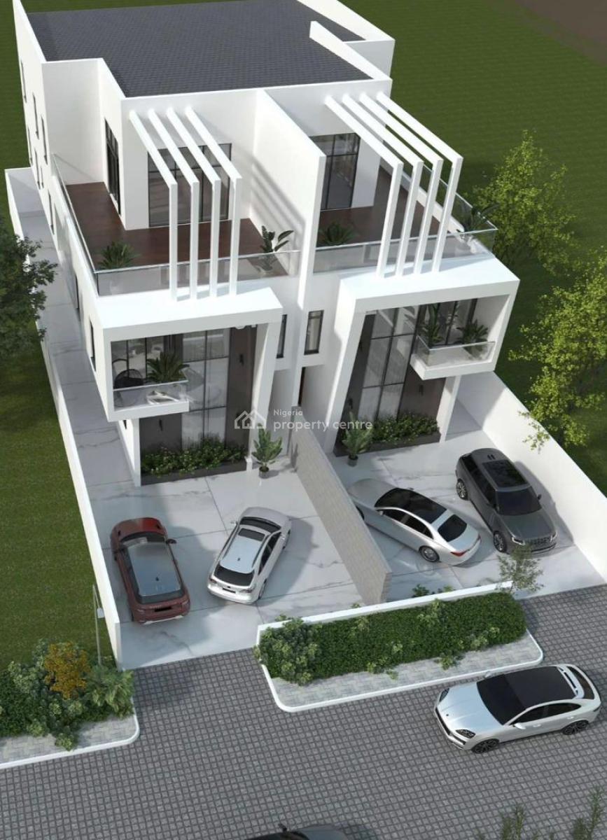 a Luxury 6 Bedroom Semi Detached 2 Storey Duplex, Urban Prime Two Estate at Ogombo Road, Ajah, Lagos, Semi-detached Duplex for Sale