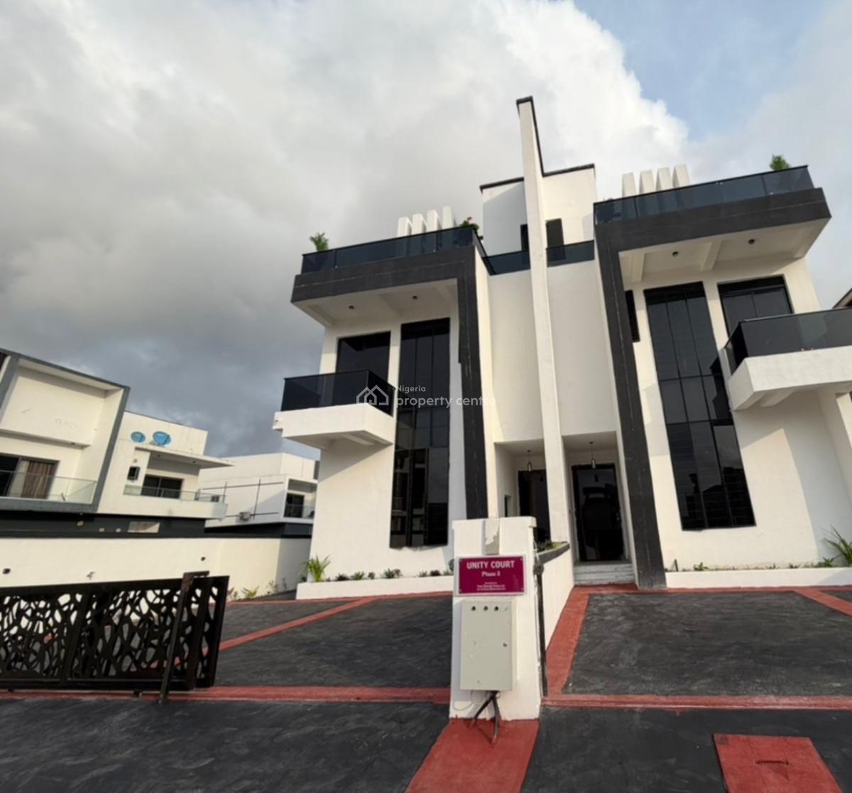 a Luxury 6 Bedroom Semi Detached 2 Storey Duplex, Urban Prime Two Estate at Ogombo Road, Ajah, Lagos, Semi-detached Duplex for Sale