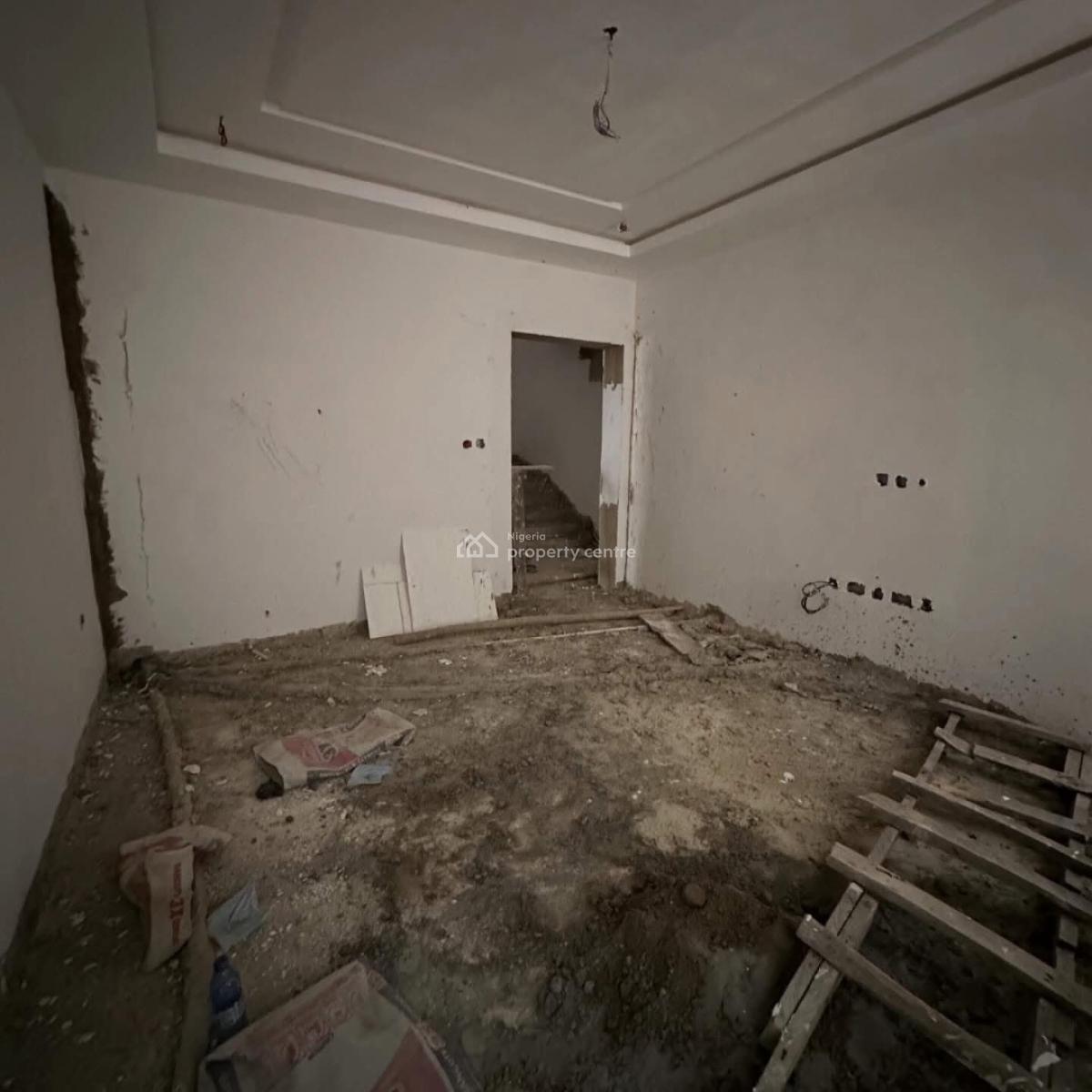 Newly Built 4 Bedroom Terrace Duplex with Bq, Life Camp, Abuja, Terraced Duplex for Sale