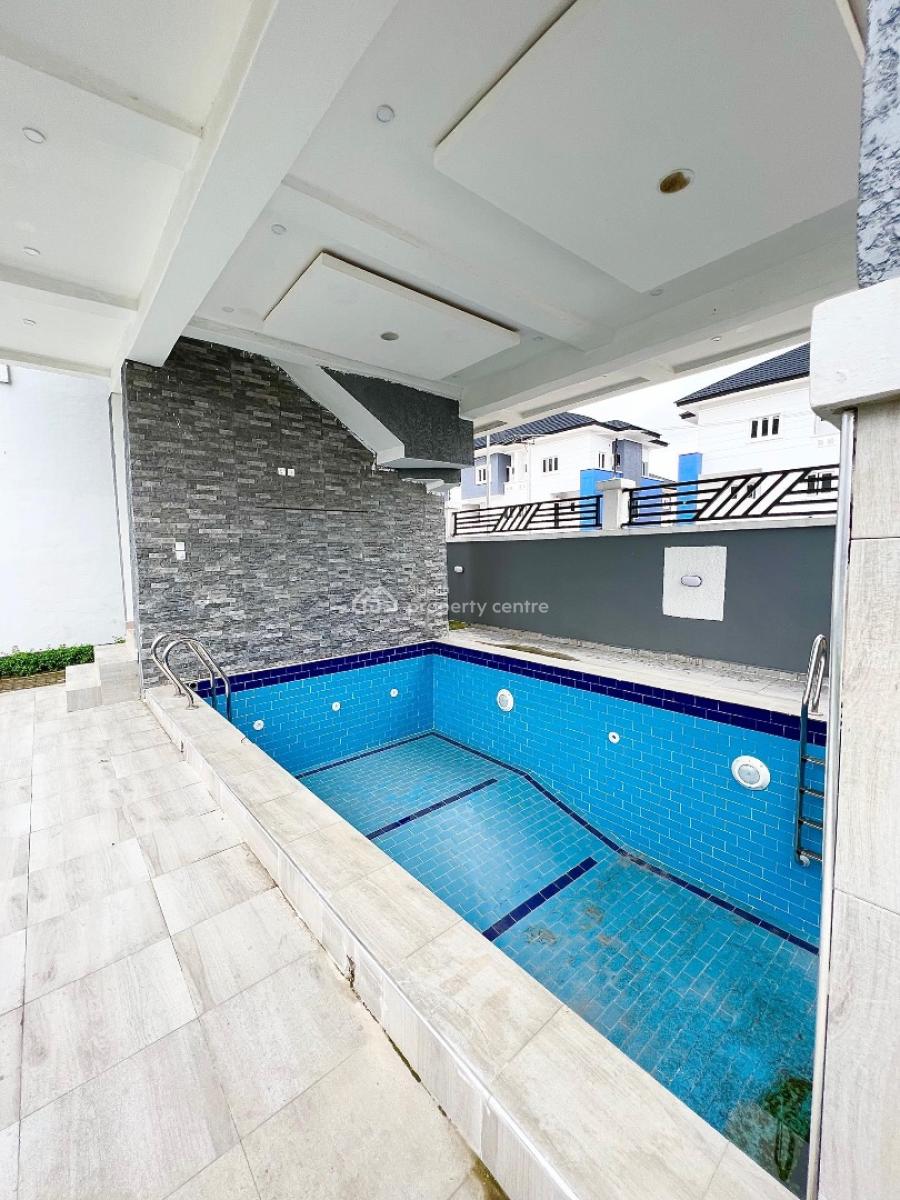 a Stunning, Fully Serviced 4-bedroom Terrace Duplex with a Boys Quart, Ikate, Lekki, Lagos, Terraced Duplex for Sale