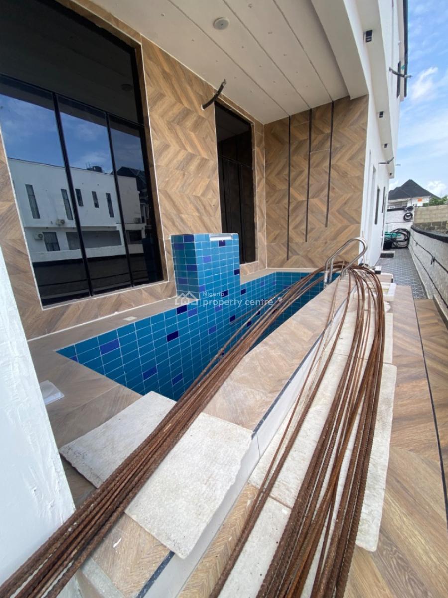 Brand New 5 Bedroom Spacious Detached Duplex with Bq and Swimming Pool, Chevron Lekki Lagos, Lekki, Lagos, Detached Duplex for Sale