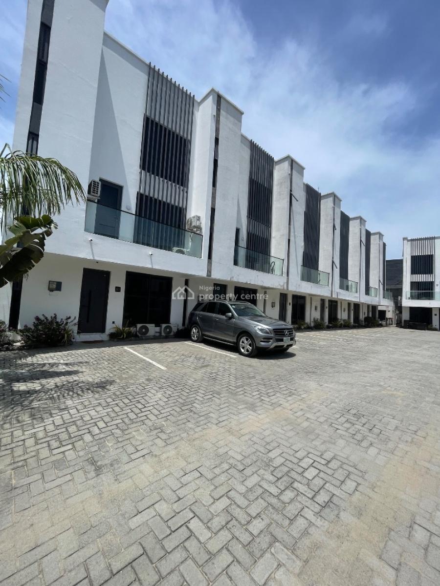 4 Bedroom Duplex with Room Boys Quarters, Worldoil Blenco, Ilasan, Lekki, Lagos, Terraced Duplex for Rent