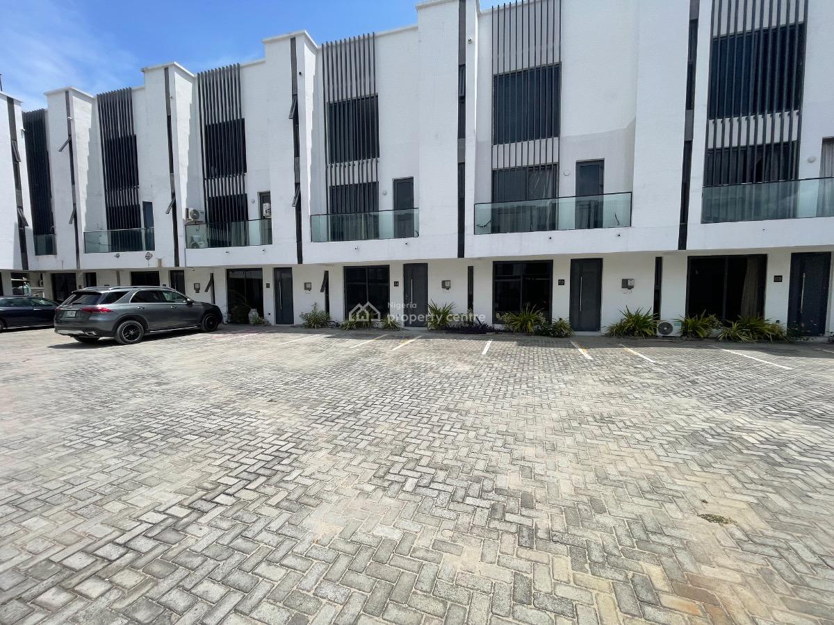 4 Bedroom Duplex with Room Boys Quarters, Worldoil Blenco, Ilasan, Lekki, Lagos, Terraced Duplex for Rent