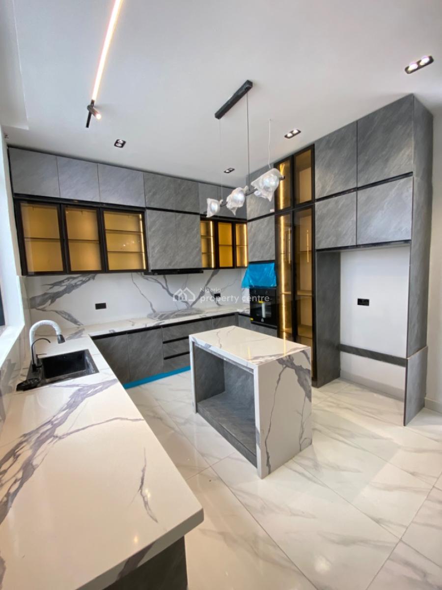 Newly Built 5 Bedroom Smart Fully Detached Duplex with Bq Available, Chevron, Lekki, Lagos, Detached Duplex for Sale