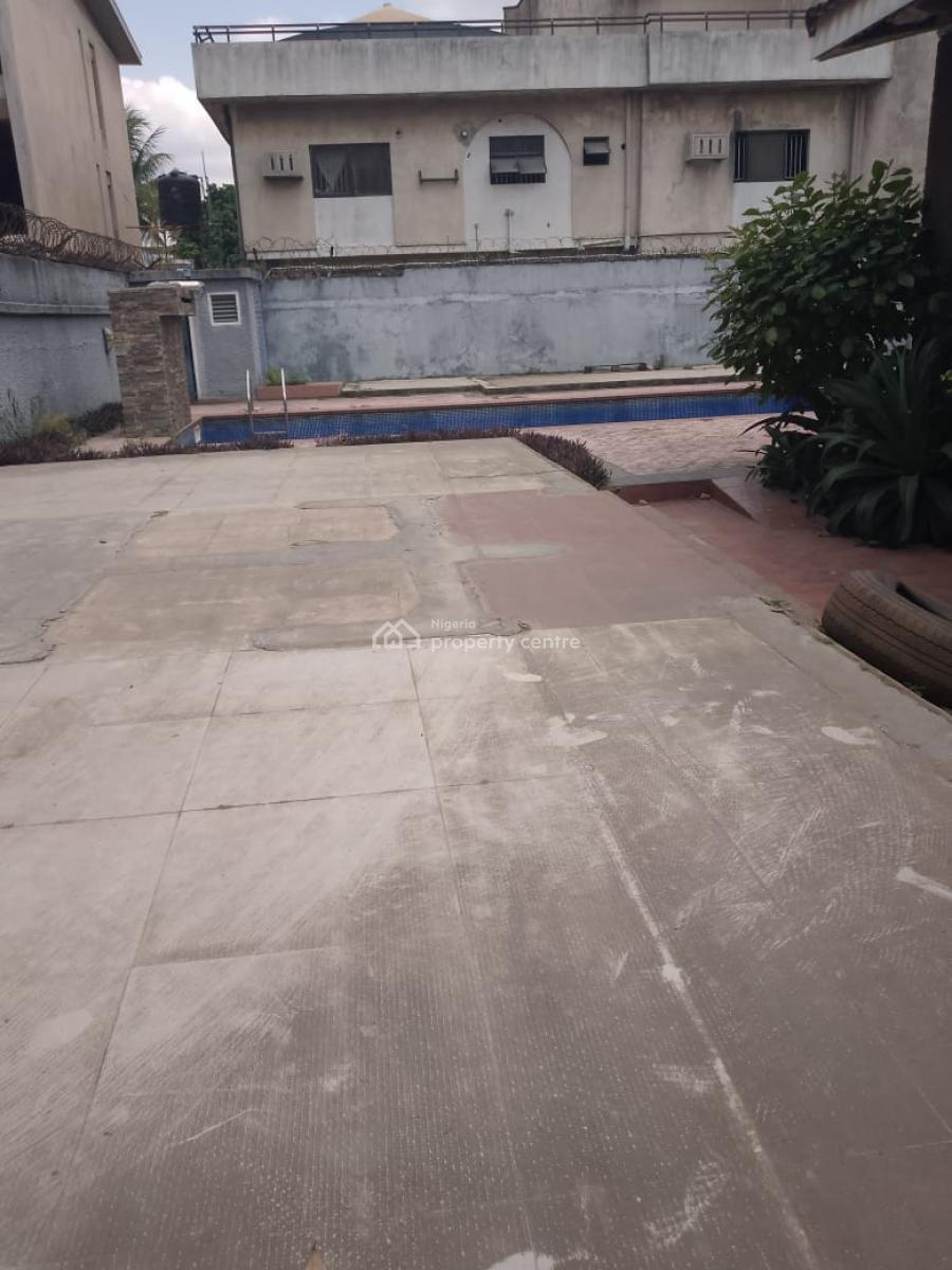 7 Bedroom Fully Detached Duplex+2 Rooms Bq and Sweeping Pool, Gra, Ikeja, Lagos, Detached Duplex for Rent