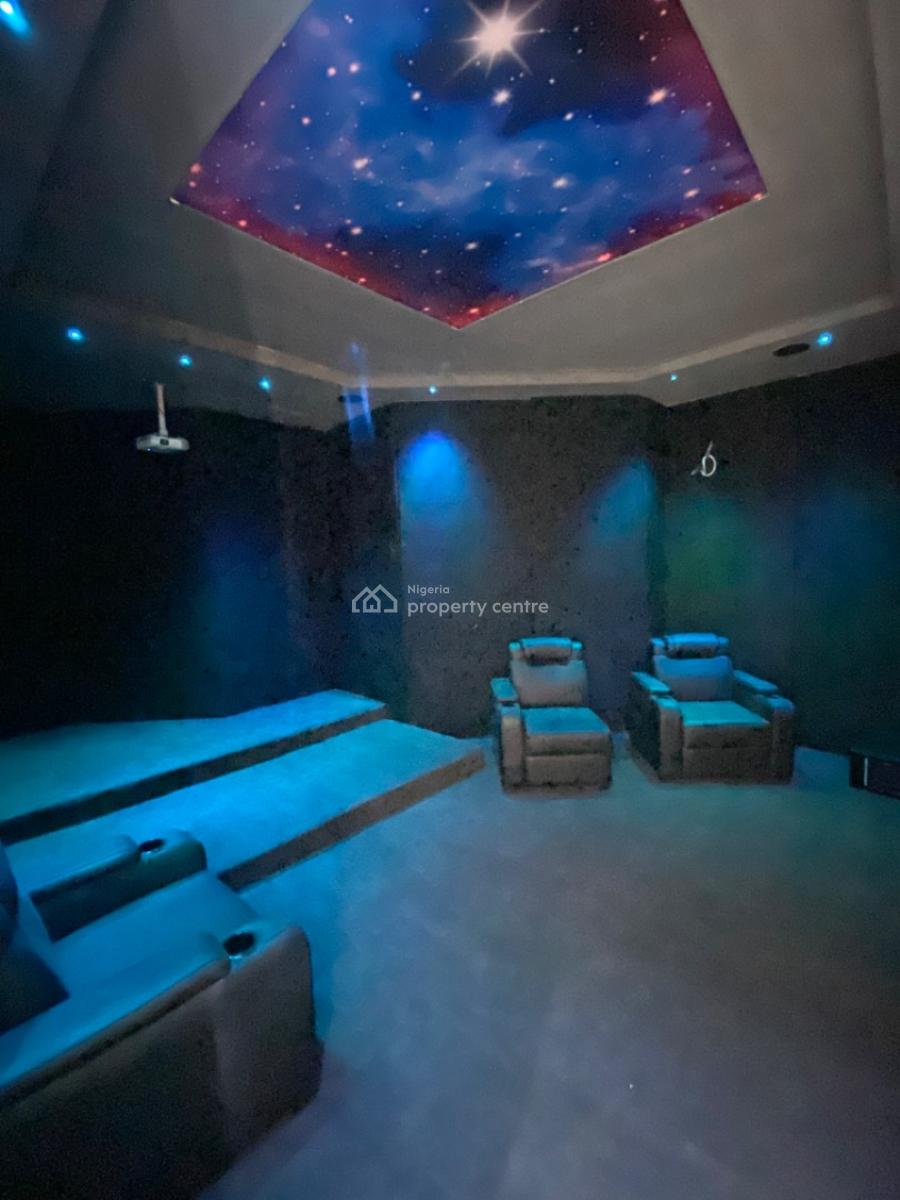 Luxury 5bedroom Detached Smart House with Bq, Pool,cinema and Rooftop, Chevron Lekki Lagos, Lekki, Lagos, Detached Duplex for Sale