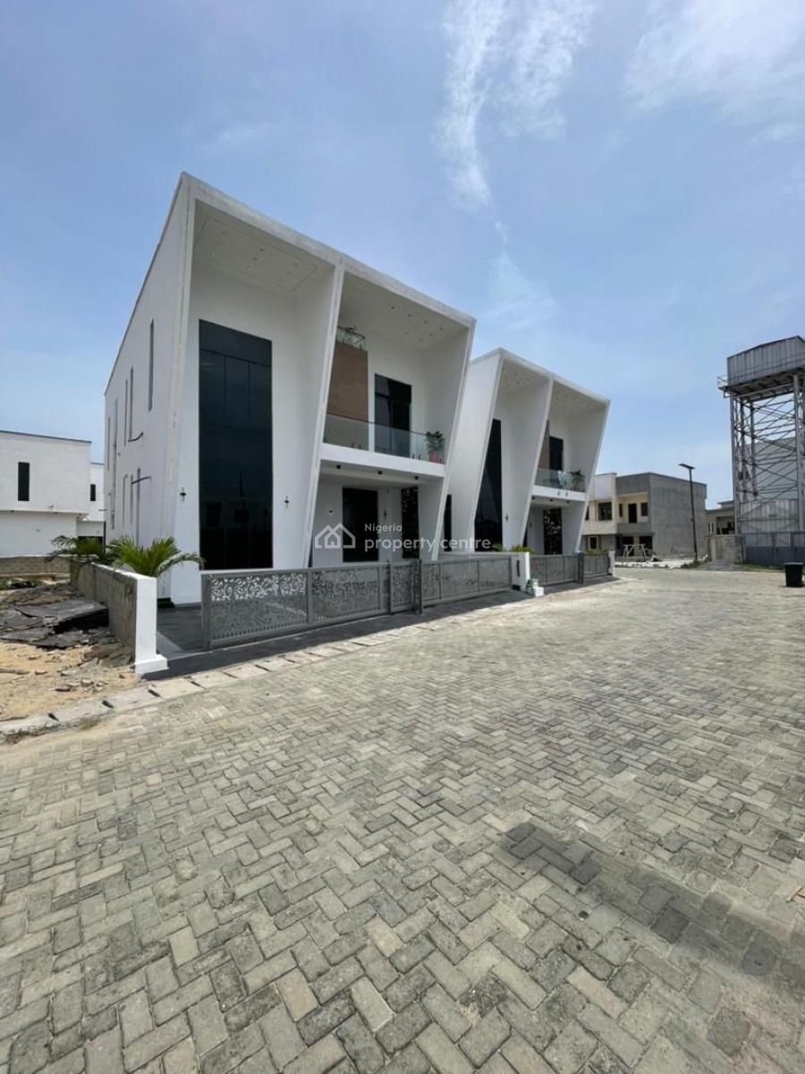 Lovely 5 Bedroom Fully Detached Duplex with Bq, Chevron, Lekki, Lagos, Detached Duplex for Sale