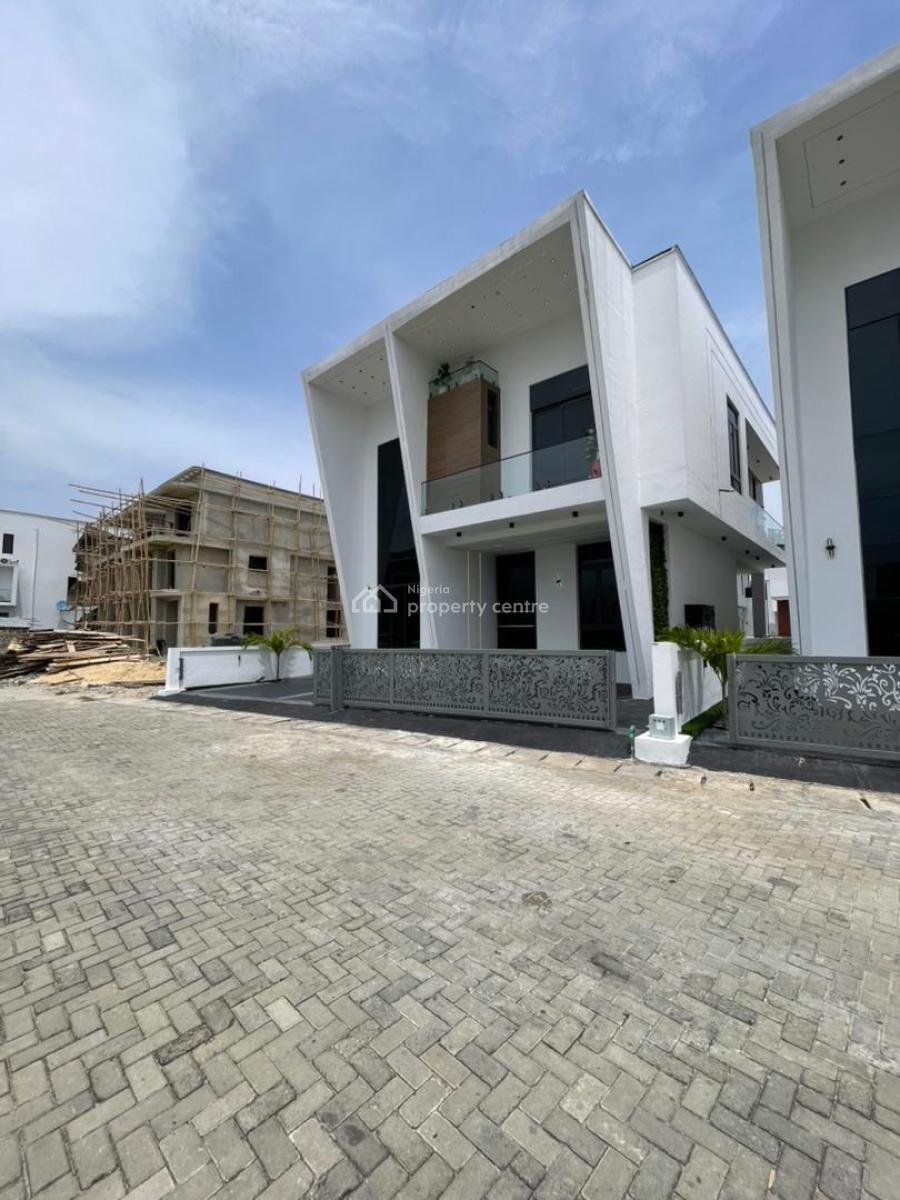 Lovely 5 Bedroom Fully Detached Duplex with Bq, Chevron, Lekki, Lagos, Detached Duplex for Sale