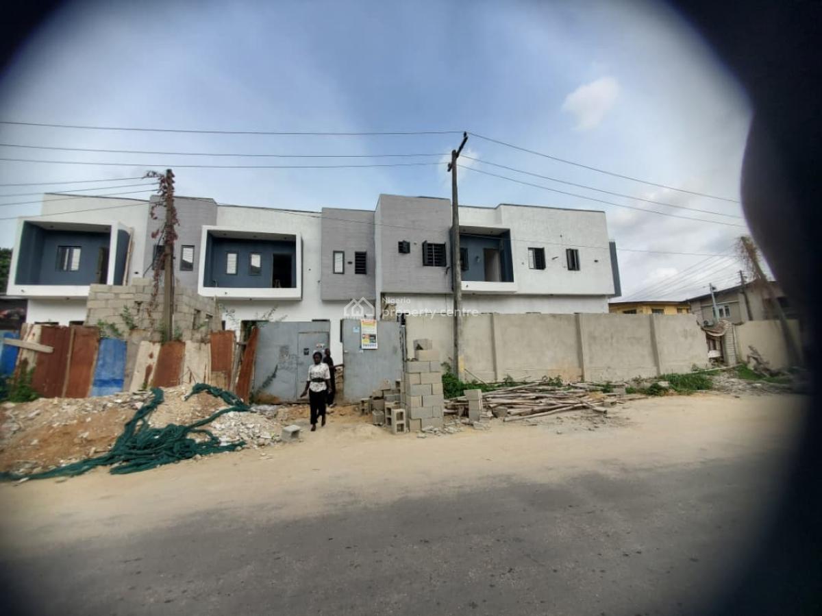 Newly Built 3 Bedroom Terraced Duplex with Self Compound, Ilupeju, Lagos, House for Rent
