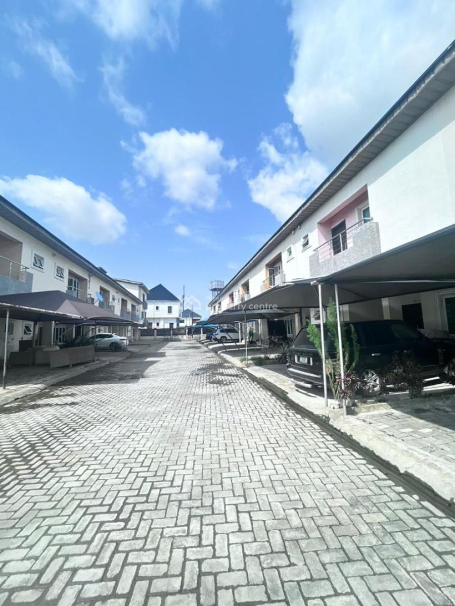 Spacious 2bedroom Terrace Duplex with Bq, Elegushi, Ikate, Lekki, Lagos, Terraced Duplex for Rent