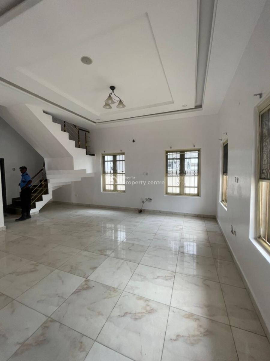Well Maintained 4 Bedroom Fully Detached Duplex with Bq, Chevron Lekki Lagos, Lekki, Lagos, Detached Duplex for Rent