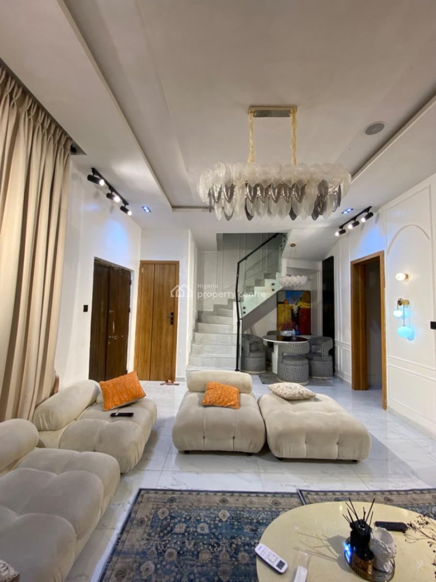 4 Bedroom Fully Furnished Terraced Duplex, Orchid Estate, Lekki, Lagos, Terraced Duplex for Rent