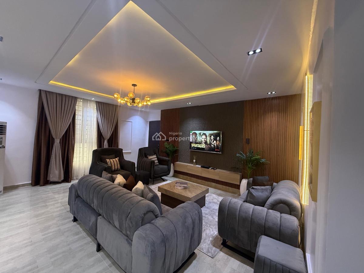 Brand New Luxury 3 Bedroom Apartment with Ps5 and Snooker, Lekki Phase 1, Lekki, Lagos, Flat / Apartment Short Let