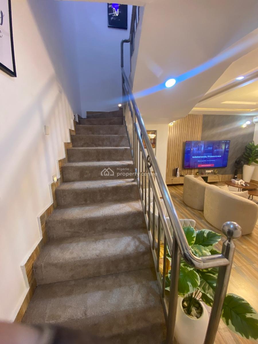 3 Bedroom Duplex Fully Furnished, Naf Valley Estate, Asokoro District, Abuja, Terraced Duplex for Rent