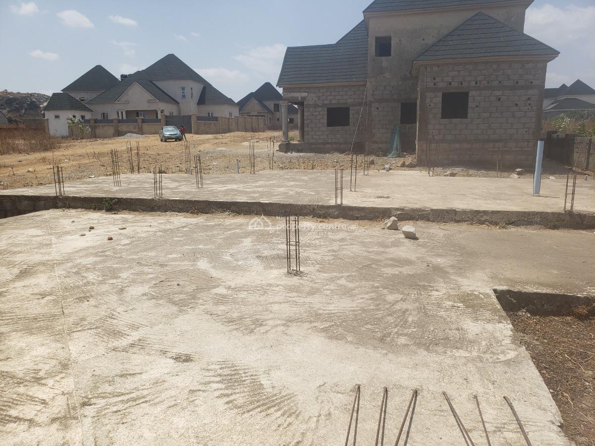 6 Bedroom Duplex Foundation to Dpc, Leisure Court Estate, Sabon Lugbe, Lugbe District, Abuja, Residential Land for Sale
