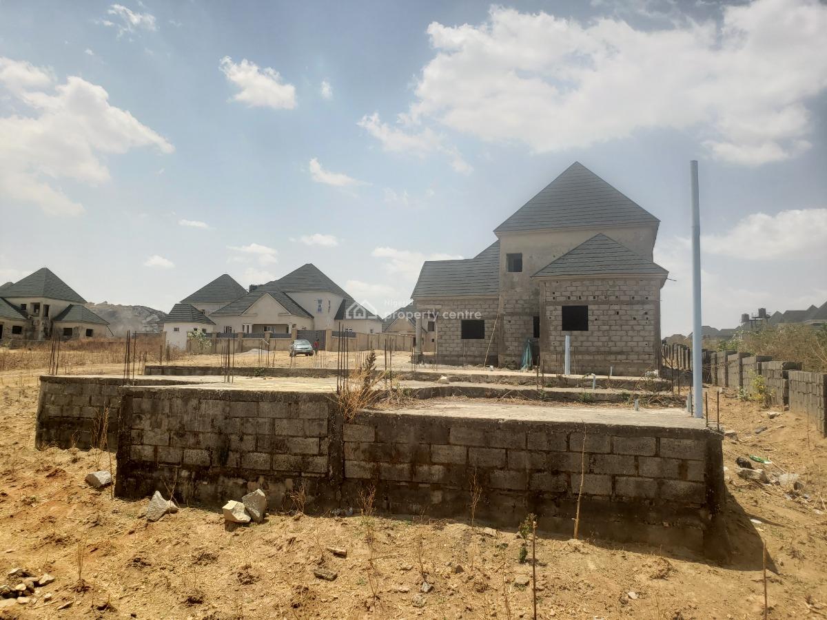 6 Bedroom Duplex Foundation to Dpc, Leisure Court Estate, Sabon Lugbe, Lugbe District, Abuja, Residential Land for Sale