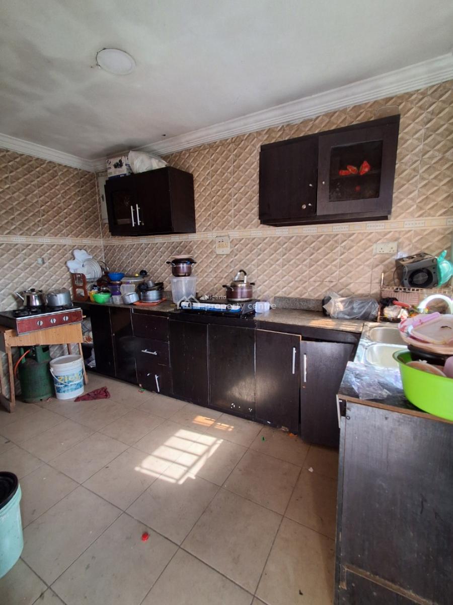 Sharp Shared Apartment Upstairs, in an Estate, Badore, Ajah, Lagos, House for Rent