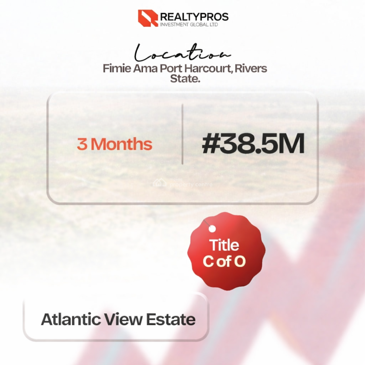 Estate Land, Atlantic View Estate,firmie-ama, Fimie, Port Harcourt, Rivers, Residential Land for Sale