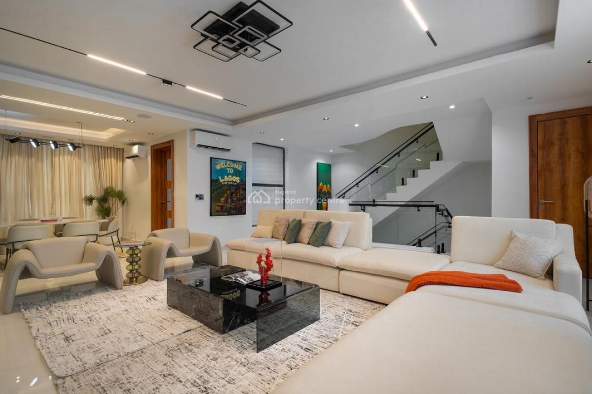 *4-bedroom  Duplex, Fully Furnished, Located in a Peaceful Environment, Richmond Pearl Estate, Lekki Phase 1, Lekki, Lagos, House Short Let