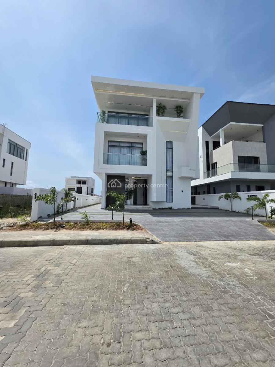 Luxury 5 Bedroom Detached Duplex with Elevator + Cinema, Hampton Bay Estate Ikate Lekki, Lekki Phase 1, Lekki, Lagos, Detached Duplex for Sale