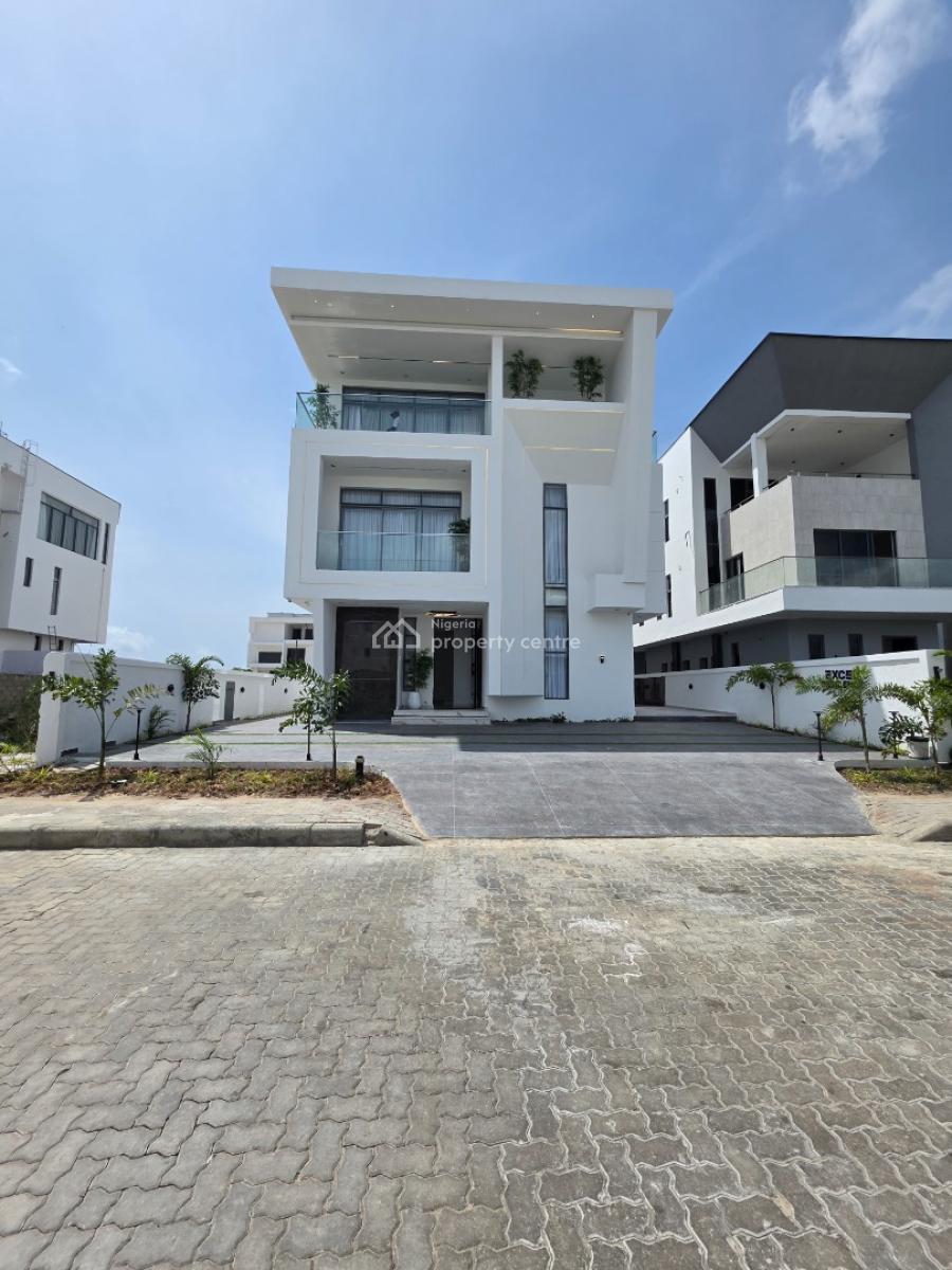 Luxury 5 Bedroom Detached Duplex with Elevator + Cinema, Hampton Bay Estate Ikate Lekki, Lekki Phase 1, Lekki, Lagos, Detached Duplex for Sale