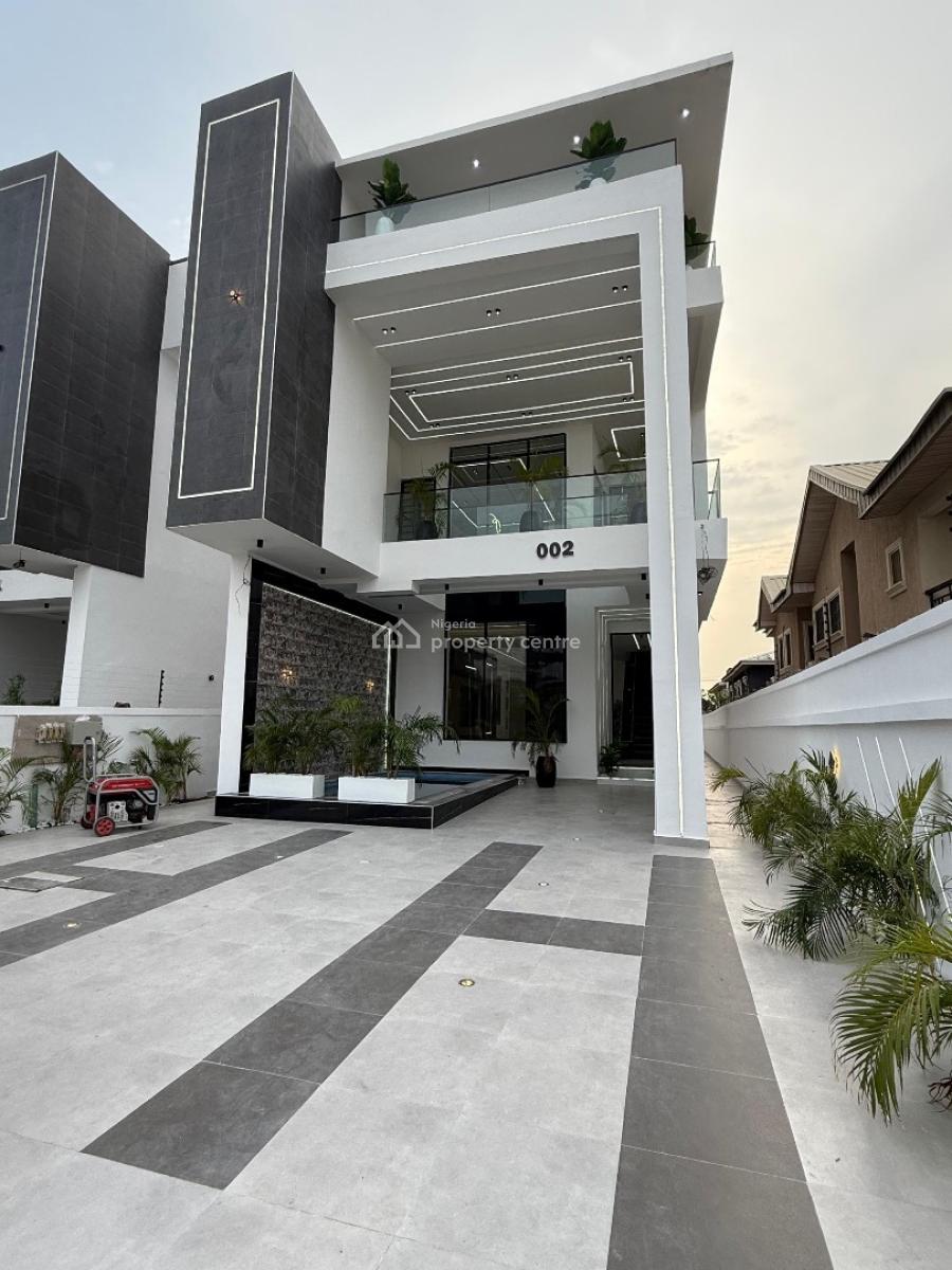 Luxury 5bedrooms Fully Detached Duplex with Swimming Pool, Ikota, Lekki, Lagos, Detached Duplex for Sale