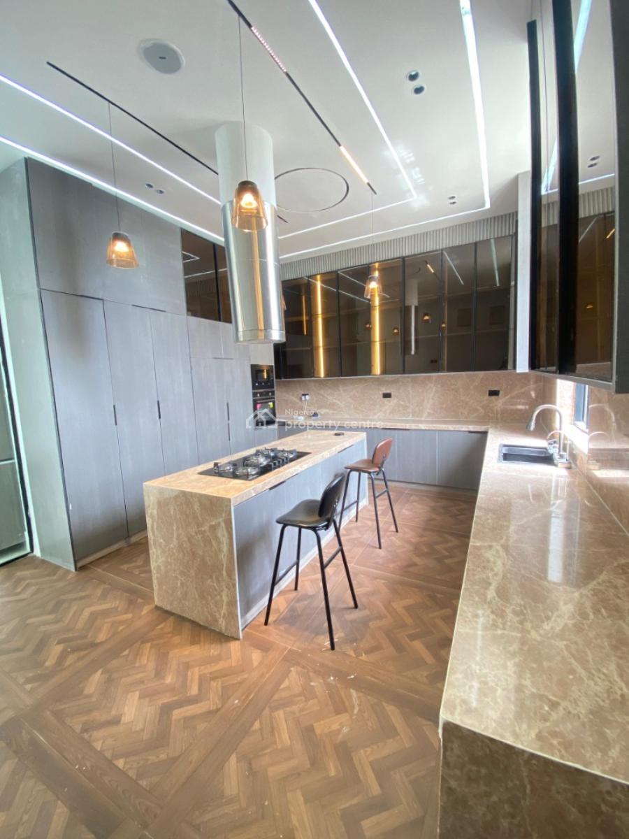 Luxurious 6bedroom Detached Smart House with Bq, Elevator, Pool & Gym, Chevron Lekki Lagos, Lekki, Lagos, Detached Duplex for Sale