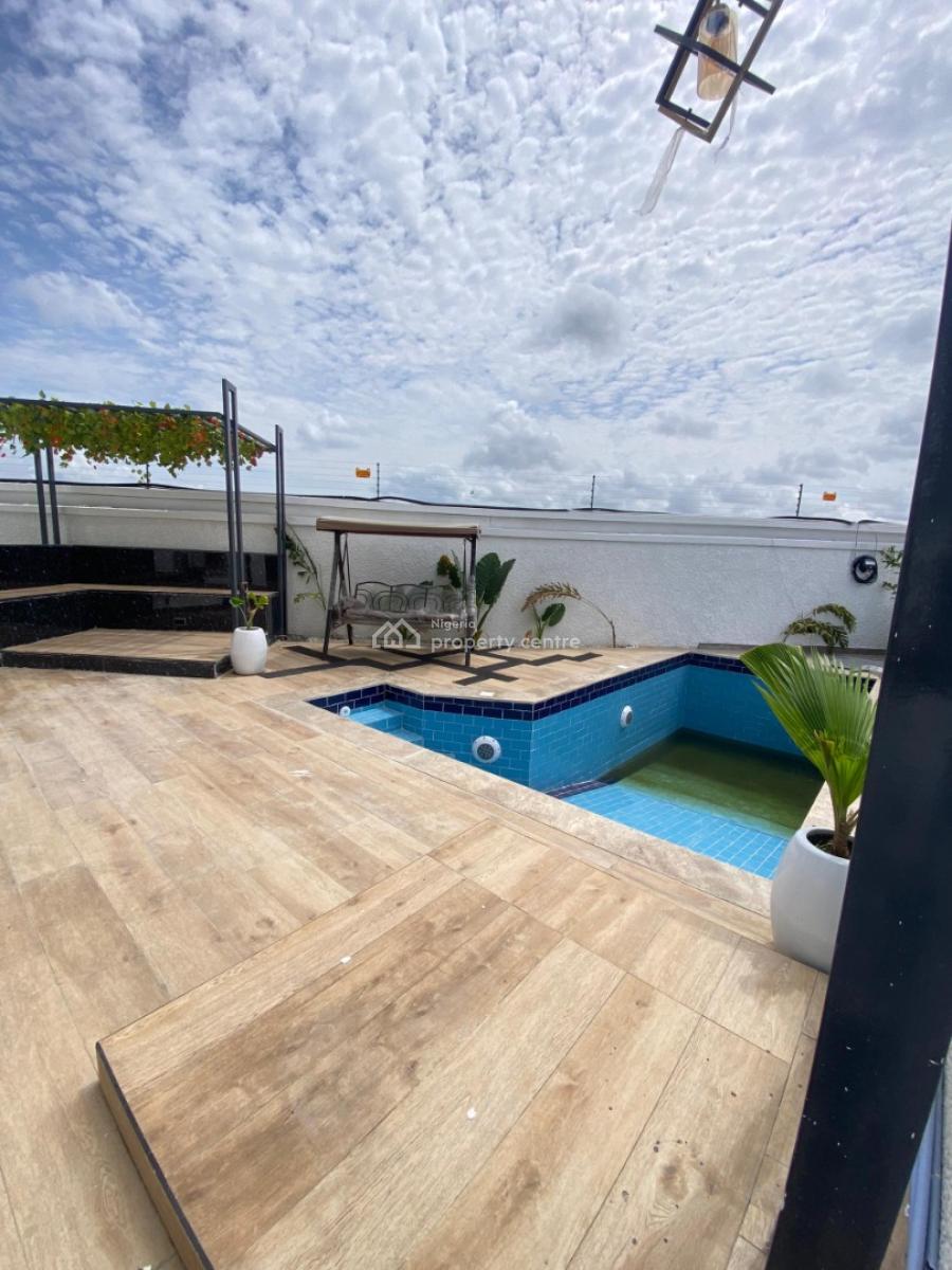 Luxurious 6bedroom Detached Smart House with Bq, Elevator, Pool & Gym, Chevron Lekki Lagos, Lekki, Lagos, Detached Duplex for Sale