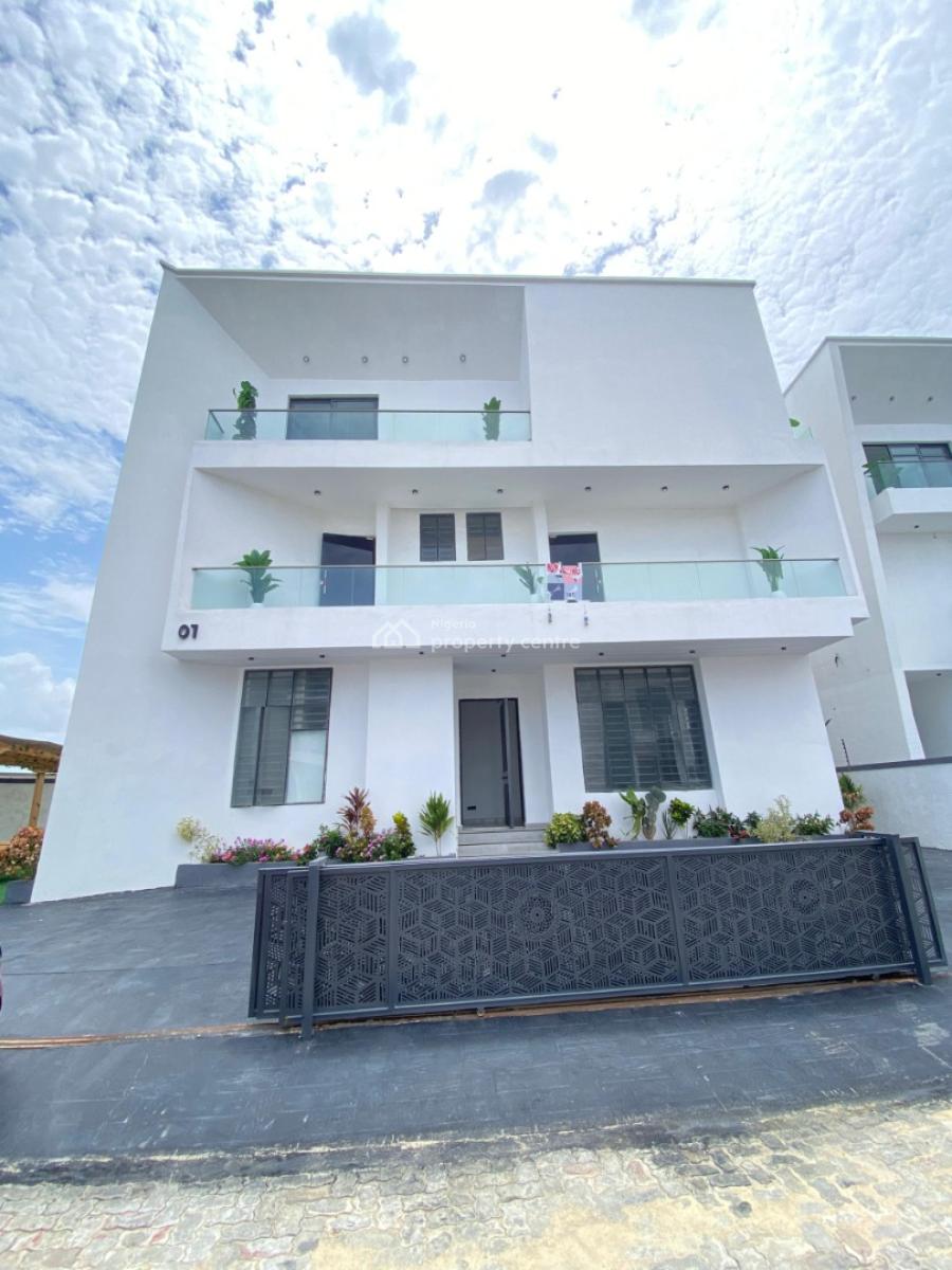 Luxury 5 Bedroom Fully Detached Smart House with Cinema, Pool and Bq, Chevron Lekki Lagos, Lekki, Lagos, Detached Duplex for Sale