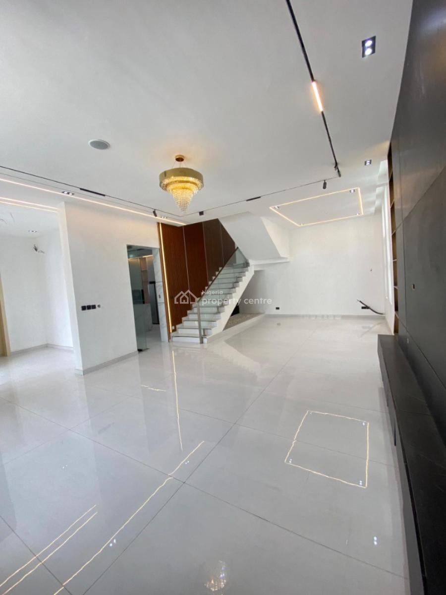 Luxury 5 Bedroom Fully Detached Smart House with Cinema, Pool and Bq, Chevron Lekki Lagos, Lekki, Lagos, Detached Duplex for Sale
