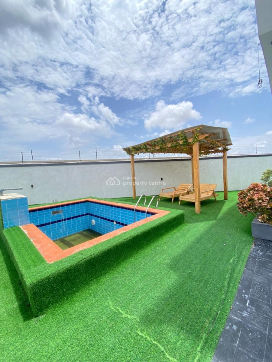 Luxury 5 Bedroom Fully Detached Smart House with Cinema, Pool and Bq, Chevron Lekki Lagos, Lekki, Lagos, Detached Duplex for Sale