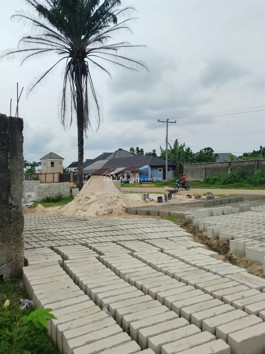6 Plots of Land Available, By C4i Before Shevron, Rukpokwu, Port Harcourt, Rivers, Commercial Land for Sale