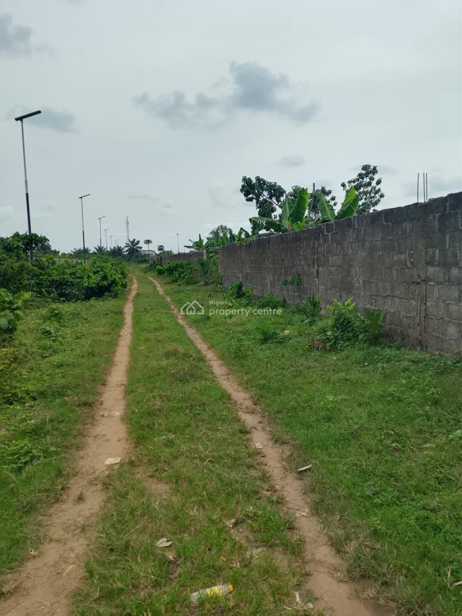 6 Plots of Land Available, By C4i Before Shevron, Rukpokwu, Port Harcourt, Rivers, Commercial Land for Sale