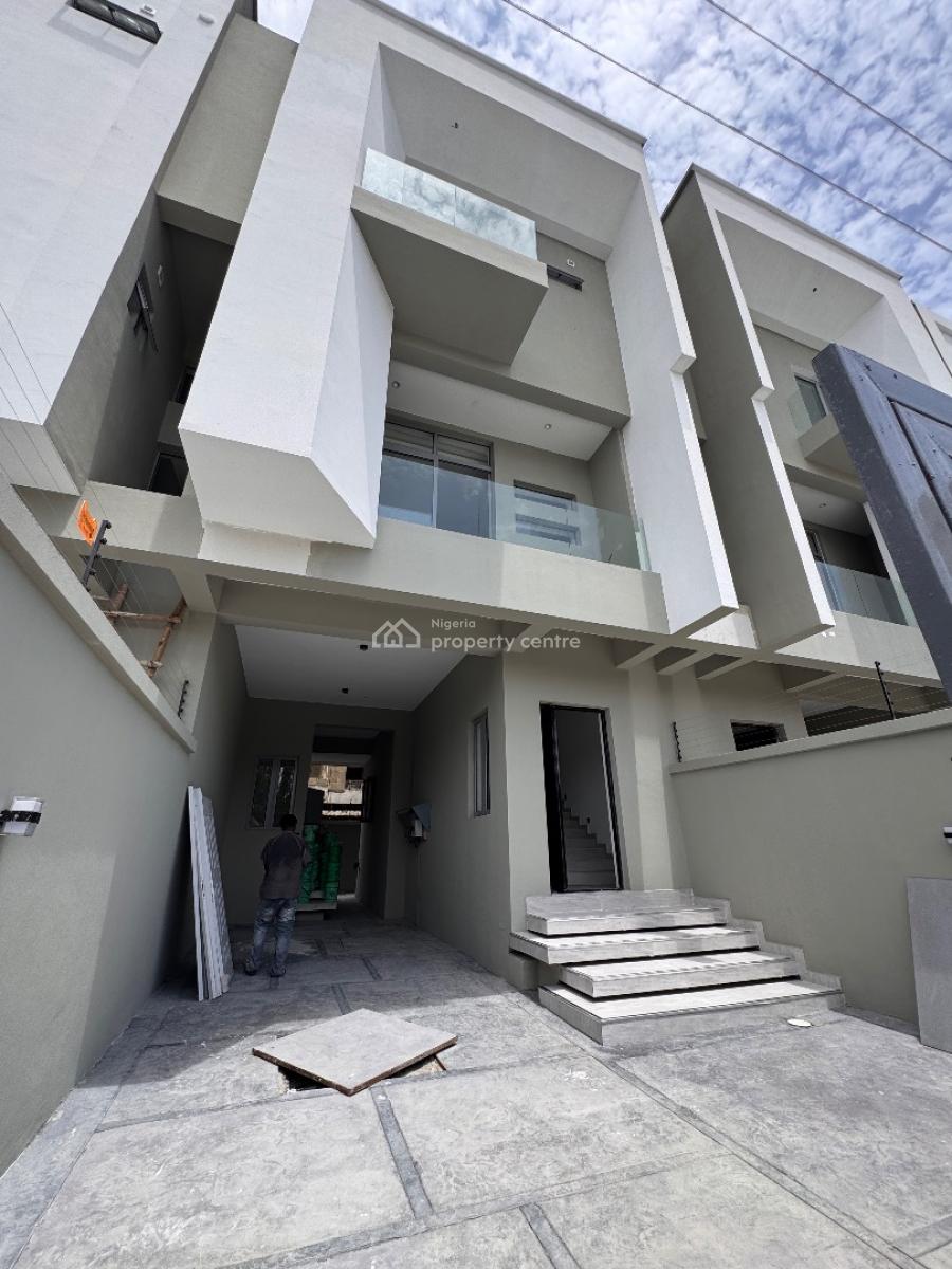 Beautiful Self Compound 3 & 4 Bedroom Terrace Duplex with Bq, Off Admiralty, Lekki Phase 1, Lekki, Lagos, Terraced Duplex for Sale