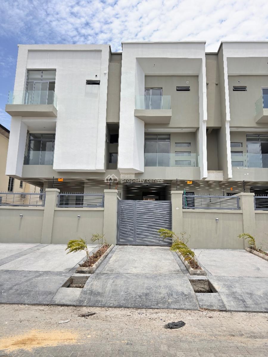 Beautiful Self Compound 3 & 4 Bedroom Terrace Duplex with Bq, Off Admiralty, Lekki Phase 1, Lekki, Lagos, Terraced Duplex for Sale