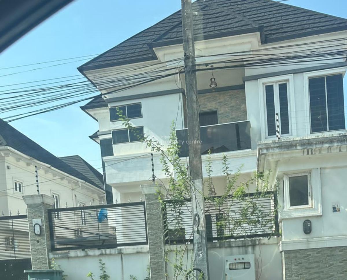 4 Bedroom Fully Detached House with a Room Bq, Van Daniels Estate, Orchid Road, Lekki, Lagos, Detached Duplex for Rent