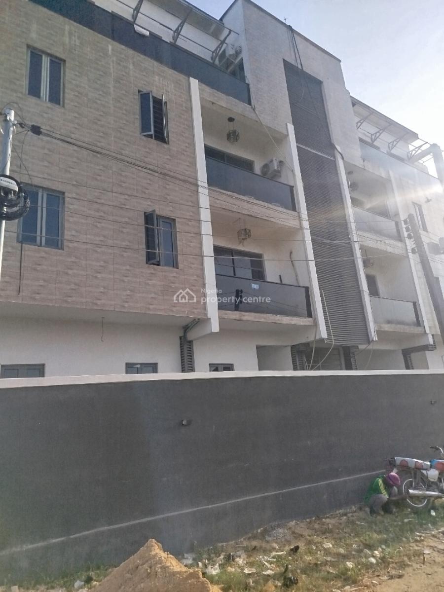 3 Bedroom Penthouse Without Bq, Ologolo, Lekki, Lagos, Flat / Apartment for Rent