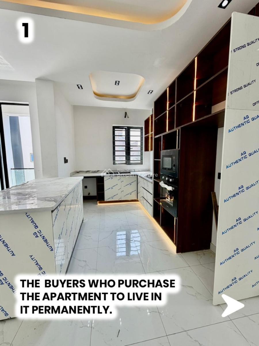 Exceptionally Built 2 Bedroom Apartment with Modern Finishing, Ikate Lekki Lagos 1mins Drive to The Coastal High Way, Ikate, Lekki, Lagos, Flat / Apartment for Sale